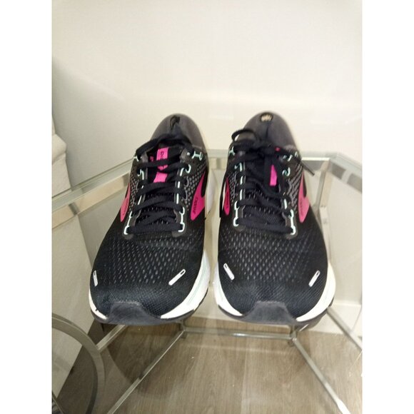 Women's Brooks Ghost Running Sneakers V3 Cushion Black/Pink Size 9.5 - Picture 3 of 8